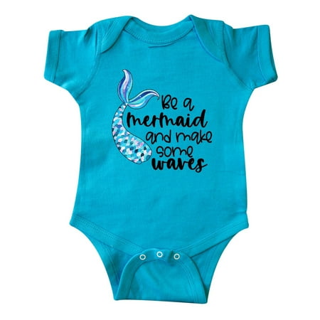 Inktastic Be a Mermaid and Make Some Waves with Blue Mermaid Tale Gift Baby Boy or Baby Girl Bodysuit
Inktastic Be a Mermaid and Make Some Waves with Blue Mermaid Tale Gift Baby Boy or Baby Girl Bodysuit