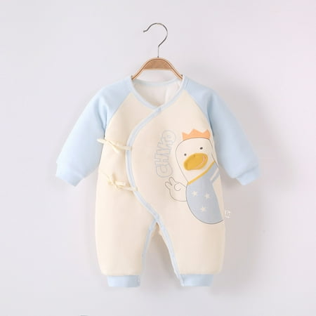 Gelide Baby Jumpsuit Newborn Autumn And Winter Cotton Jacket Boneless Baby Clothes Warm Jumpsuit Padded Gown Light Blue
Gelide Baby Jumpsuit Newborn Autumn And Winter Cotton Jacket Boneless Baby Clothes Warm Jumpsuit Padded Gown Light Blue