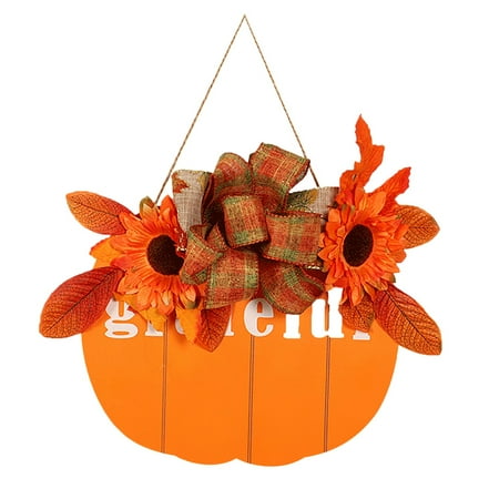 Thanksgiving Decoration News Door Hanging Maple Leaf Sunflower Autumn Front Door Home Decoration Pumpkin Pendant Garland with Lights Decorations
Thanksgiving Decoration News Door Hanging Maple Leaf Sunflower Autumn Front Door Home Decoration Pumpkin Pendant Garland with Lights Decorations