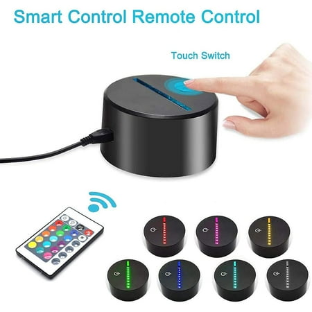 Night Lights Gifts 3d Lamp With Clock 16 Colors Changing Touch And Remote Control(spacecraft)
Night Lights Gifts 3d Lamp With Clock 16 Colors Changing Touch And Remote Control(spacecraft)
