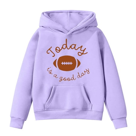 Sweatshirts for Teen Girls Football Fans Player Sports Retro Rugby Long Sleeve Soft Warm Sweatshirt Kids
Sweatshirts for Teen Girls Football Fans Player Sports Retro Rugby Long Sleeve Soft Warm Sweatshirt Kids