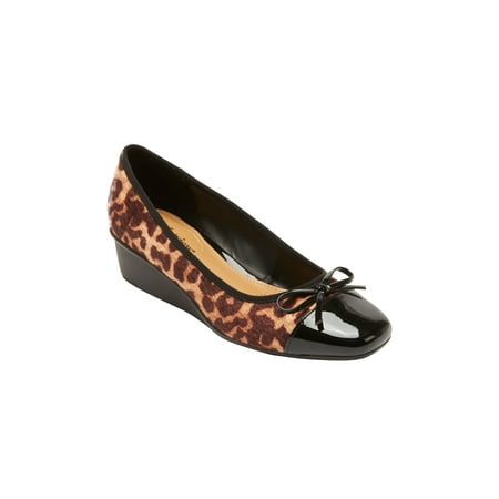 Comfortview Women s Wide Width The Jade Wedge Sandal