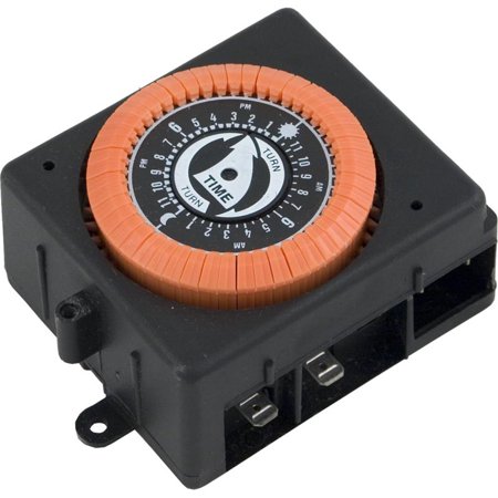 Timer, Intermatic, SPST, PB914 Panel Mount, 230v, 24hr