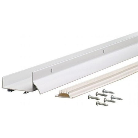 36in. White U-Shaped Door Bottom With Drip Cap