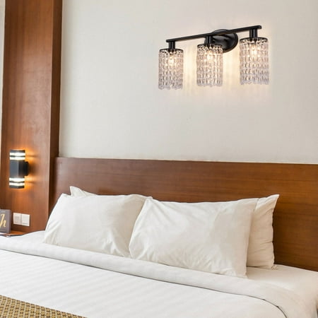 Wuzstar 3 Light Crystal Wall Sconce Polished Chrome Wall Light Fixture with Clear Crystal Shade for Hallway Bedroom
Wuzstar 3 Light Crystal Wall Sconce Polished Chrome Wall Light Fixture with Clear Crystal Shade for Hallway Bedroom