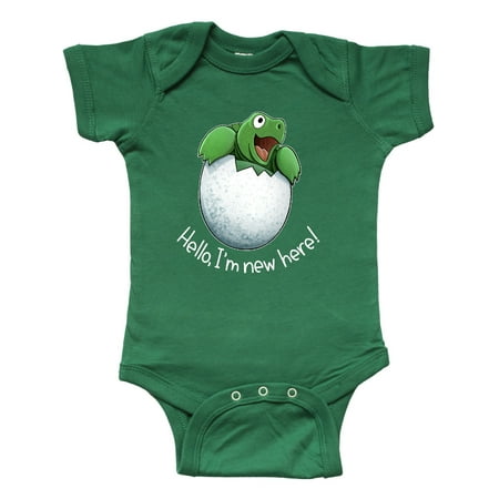 Inktastic Hello I m New Here Cute Baby Turtle Gift Baby Boy or Baby Girl Bodysuit
Inktastic Hello I m New Here Cute Baby Turtle Gift Baby Boy or Baby Girl Bodysuit
