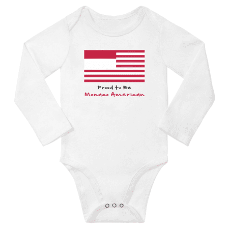 Proud to be Monaco American Baby Long Slevve Bodysuit Outfits (White 18-24 Months)
Proud to be Monaco American Baby Long Slevve Bodysuit Outfits (White 18-24 Months)