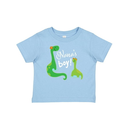 Inktastic Nanas Boy Grandson Dinosaur Gift Baby Boy T-Shirt