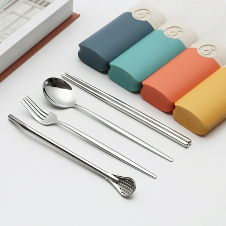 WQJNWEQ Straw Tableware Set Stainless Steel Spoon fork Chopsticks Straw Student Travel Portable Set Gift Tableware Sales
WQJNWEQ Straw Tableware Set Stainless Steel Spoon fork Chopsticks Straw Student Travel Portable Set Gift Tableware Sales