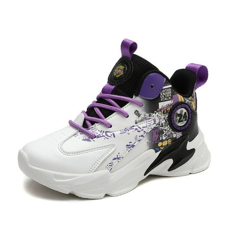 Engtoy Boys High Top Sneakers Basketball Shoes Breathable Lightweight Running Shoes for Kids Fashion School Shoes Little/Big Kids
Engtoy Boys High Top Sneakers Basketball Shoes Breathable Lightweight Running Shoes for Kids Fashion School Shoes Little/Big Kids