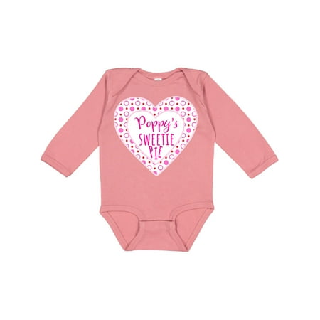 Inktastic Poppy s Sweetie Pie with Pink Hearts Gift Baby Boy or Baby Girl Long Sleeve Bodysuit
Inktastic Poppy s Sweetie Pie with Pink Hearts Gift Baby Boy or Baby Girl Long Sleeve Bodysuit