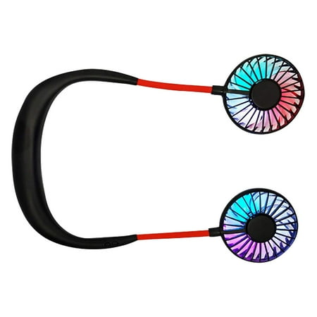 Lazy Neck Hanging Cooling Mini Fan LED Light Portable USB Rechargeable Neckband for Sport New
Lazy Neck Hanging Cooling Mini Fan LED Light Portable USB Rechargeable Neckband for Sport New