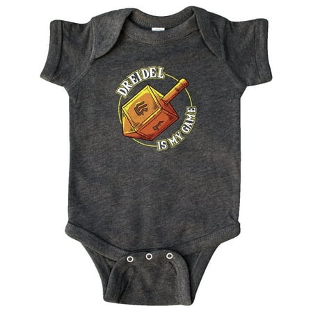 Inktastic Hanukkah Dreidel Game Gift Baby Boy or Baby Girl Bodysuit