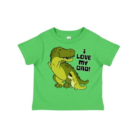 Inktastic I Love My Dad with Baby and Daddy Tyranasaurus Rex Gift Toddler Boy or Toddler Girl T-Shirt
Inktastic I Love My Dad with Baby and Daddy Tyranasaurus Rex Gift Toddler Boy or Toddler Girl T-Shirt