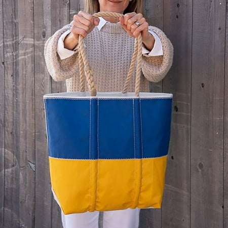 Wanwan 1 Set Storage Bag Double Handles Large Capacity Canvas Beautiful Ukraine Style Storage Pouch for Unisex