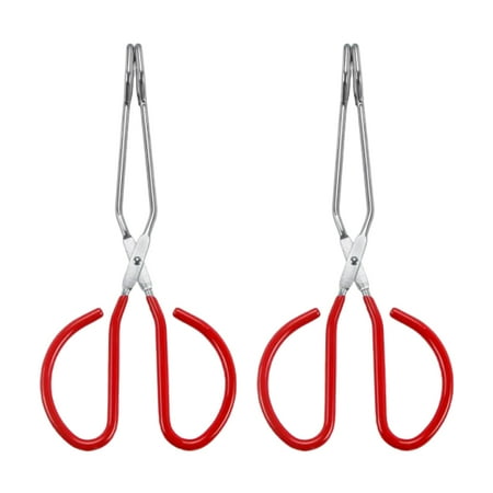 2pcs Stainless Steel Food Clamp Anti-scald Bread Tong Outdoor Long Style BBQ Food Squeezer Household Kitchen Barbecue Clip (Red Straight Head)
2pcs Stainless Steel Food Clamp Anti-scald Bread Tong Outdoor Long Style BBQ Food Squeezer Household Kitchen Barbecue Clip (Red Straight Head)