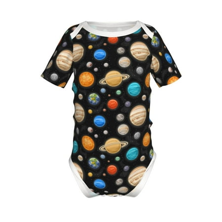Coaee Planets In Deep Space for Soft Baby Short-Sleeve Bodysuit Baby Climbing Clothes Baby Girls Boys Bodysuit Romper-6 Months
Coaee Planets In Deep Space for Soft Baby Short-Sleeve Bodysuit Baby Climbing Clothes Baby Girls Boys Bodysuit Romper-6 Months