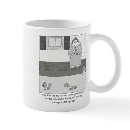 CafePress - Underpants For Squirrels Mug - 11 oz Ceramic Mug - Novelty Coffee Tea Cup
CafePress - Underpants For Squirrels Mug - 11 oz Ceramic Mug - Novelty Coffee Tea Cup