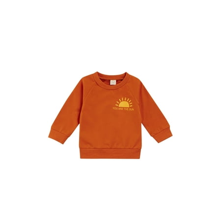 Canrulo Infant Baby Girls Boys Sweatshirt Tops Sun Printing Long Sleeve Pullover Autumn Outwear Brown 3-6 Months
Canrulo Infant Baby Girls Boys Sweatshirt Tops Sun Printing Long Sleeve Pullover Autumn Outwear Brown 3-6 Months