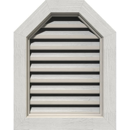 36 W x 30 H Octagonal Top Gable Vent (41 W x 35 H Frame Size): Primed Functional Rough Sawn Western Red Cedar Gable Vent w/ Brick Mould Face Frame
36 W x 30 H Octagonal Top Gable Vent (41 W x 35 H Frame Size): Primed Functional Rough Sawn Western Red Cedar Gable Vent w/ Brick Mould Face Frame