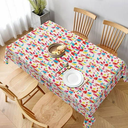 Tablecloth Seamless Pattern Background Table Cloth For Rectangle Tables Waterproof Resistant Picnic Table Covers For Kitchen Dining/Party(60x90in)
Tablecloth Seamless Pattern Background Table Cloth For Rectangle Tables Waterproof Resistant Picnic Table Covers For Kitchen Dining/Party(60x90in)