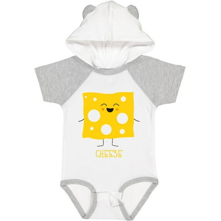 Inktastic Cute Kawaii Cheese Gift Baby Boy or Baby Girl Bodysuit