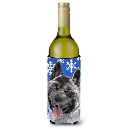 Carolines Treasures SC9481LITERK Akita Winter Snowflakes Holiday Wine Bottle Hugger Wine Bottle multicolor
Carolines Treasures SC9481LITERK Akita Winter Snowflakes Holiday Wine Bottle Hugger Wine Bottle multicolor
