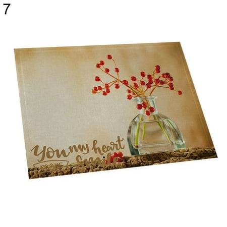 Wanwan 42x32cm Potted Flower Oil Painting Waterproof Heat Insulation Placemat Table Pad
Wanwan 42x32cm Potted Flower Oil Painting Waterproof Heat Insulation Placemat Table Pad