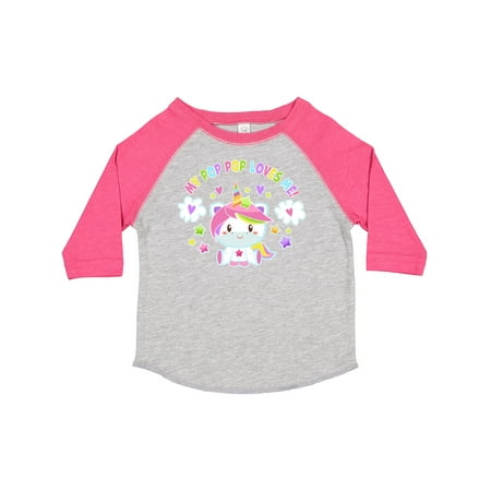Inktastic My Pop Pop Loves Me with Cute Rainbow Unicorn Gift Toddler Boy or Toddler Girl T-Shirt
Inktastic My Pop Pop Loves Me with Cute Rainbow Unicorn Gift Toddler Boy or Toddler Girl T-Shirt