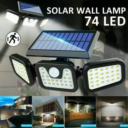 SHZHCX Adjustable 60000LM Solar Security Lights with 3 Motion Sensor Lights - Powerful Flood Light for Enhanced Security and Safety
SHZHCX Adjustable 60000LM Solar Security Lights with 3 Motion Sensor Lights - Powerful Flood Light for Enhanced Security and Safety