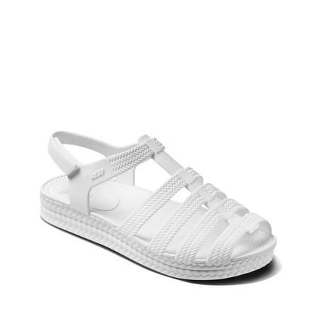 Reef Water Beachy Womens Sandal White 10