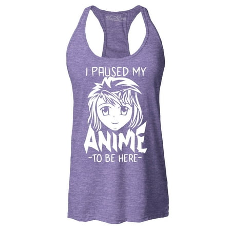 Shop4Ever Women s I Paused My Anime to Be Here Racerback Tank Top XX-Large Purple
Shop4Ever Women s I Paused My Anime to Be Here Racerback Tank Top XX-Large Purple