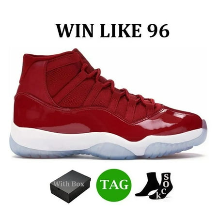 With Box Retro 11 Basketball Shoes Men Women 11s Cherry Midnight Navy Cool Grey 25th Anniversary 72-10 Low Bred Pure Violet Mens Trainers Sport Sneakers
With Box Retro 11 Basketball Shoes Men Women 11s Cherry Midnight Navy Cool Grey 25th Anniversary 72-10 Low Bred Pure Violet Mens Trainers Sport Sneakers