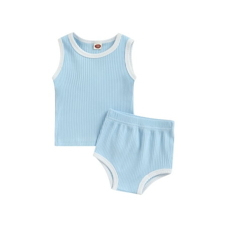 IZhansean 2Pcs Baby Girls Summer Outfits Sleeveless Tank Tops + Elastic Waist Shorts Clothes
IZhansean 2Pcs Baby Girls Summer Outfits Sleeveless Tank Tops + Elastic Waist Shorts Clothes