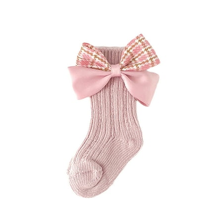 Binpure Toddler Girls Houndstooths Bowknot Socks Anti-Slip Ribbed Knit Cotton Medium Tube Socks Warmers
Binpure Toddler Girls Houndstooths Bowknot Socks Anti-Slip Ribbed Knit Cotton Medium Tube Socks Warmers
