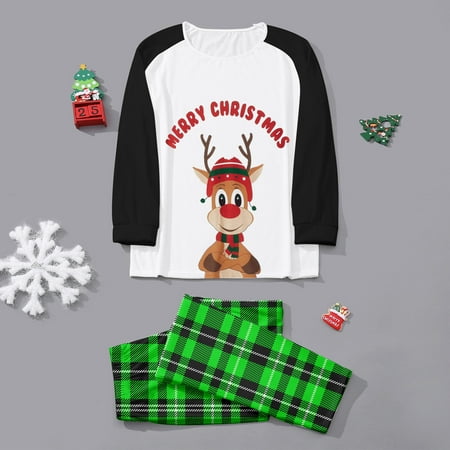 Uorcsa Fashion Christmas Dad Printed Blouse Tops+Pants Family Matching Pajamas Set Green
Uorcsa Fashion Christmas Dad Printed Blouse Tops+Pants Family Matching Pajamas Set Green