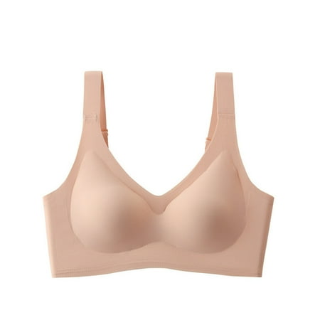 Women Comfort Bralette Silky Thin And Elastic Fabric For Sleep Bras Daily Bras Skin Color L
Women Comfort Bralette Silky Thin And Elastic Fabric For Sleep Bras Daily Bras Skin Color L