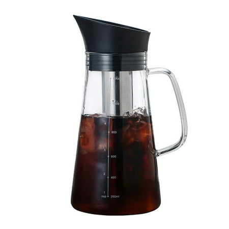 Glass Teapot with Filter Net Portable Dual Use Anti-rust Coffee Pot Glass Kitchen Accessories
Glass Teapot with Filter Net Portable Dual Use Anti-rust Coffee Pot Glass Kitchen Accessories