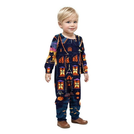 Kalauyu Kids Baby/Toddler Halloween Matching Family Sleepwear Fashion Cute Print Long Sleeved Romper Pjs Parent-child Wear Outfits (for Infants)
Kalauyu Kids Baby/Toddler Halloween Matching Family Sleepwear Fashion Cute Print Long Sleeved Romper Pjs Parent-child Wear Outfits (for Infants)