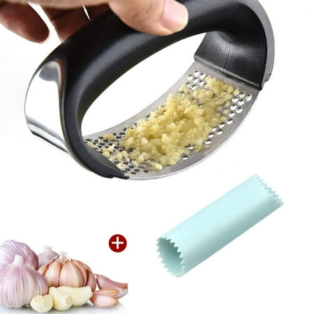 2pcs/set Stainless Steel Garlic Press Garlic Peeler Multi-function Grinding Slicer Curve Fruit Vegetable Tools Kitchen Gadgets
2pcs/set Stainless Steel Garlic Press Garlic Peeler Multi-function Grinding Slicer Curve Fruit Vegetable Tools Kitchen Gadgets