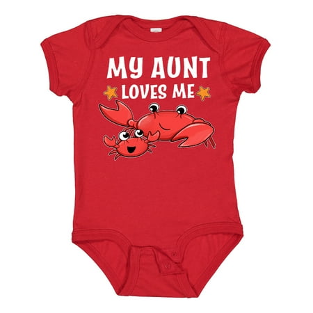 Inktastic My Aunt Loves Me- Cute Crab Family Gift Baby Boy or Baby Girl Bodysuit
Inktastic My Aunt Loves Me- Cute Crab Family Gift Baby Boy or Baby Girl Bodysuit