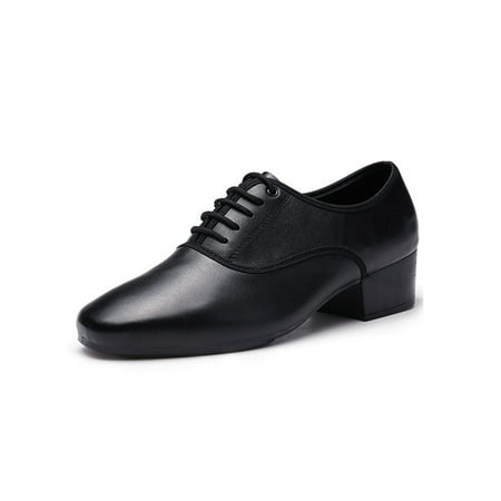Eloshman Mens Comfortable Low Top Dance Shoe Salsa Lightweight Pointed Toe Oxfords Slip Resistant Lace Up Modern Shoes 4.5 cm Heel Black 6.5
Eloshman Mens Comfortable Low Top Dance Shoe Salsa Lightweight Pointed Toe Oxfords Slip Resistant Lace Up Modern Shoes 4.5 cm Heel Black 6.5