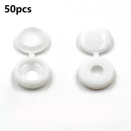 RANMEI PLASTIC FOLD OVER HINGED SCREW HOLE COVER