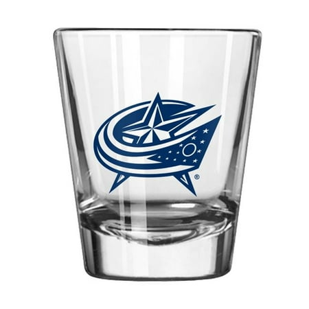 Logo Chair 809-G2S-1 2 oz NHL Columbus Blue Jackets Gameday Shot Glass
