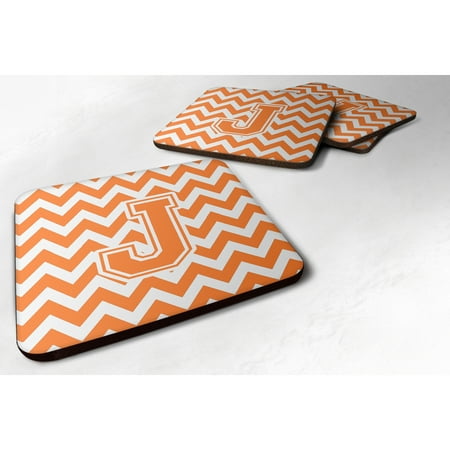 Carolines Treasures CJ1046-JFC Letter J Chevron Orange and White Foam Coaster Set of 4 3 1/2 x 3 1/2 multicolor
Carolines Treasures CJ1046-JFC Letter J Chevron Orange and White Foam Coaster Set of 4 3 1/2 x 3 1/2 multicolor