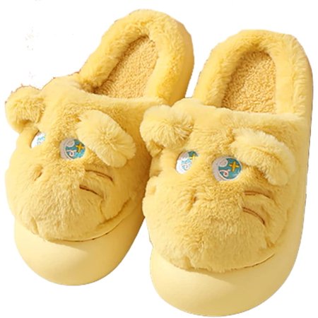PIKADINGNIS Unisex House Slippers Novelty Cat Non-Slip Winter Cozy Warm Plush Lined Couple Slippers Indoor & Outdoor
PIKADINGNIS Unisex House Slippers Novelty Cat Non-Slip Winter Cozy Warm Plush Lined Couple Slippers Indoor & Outdoor