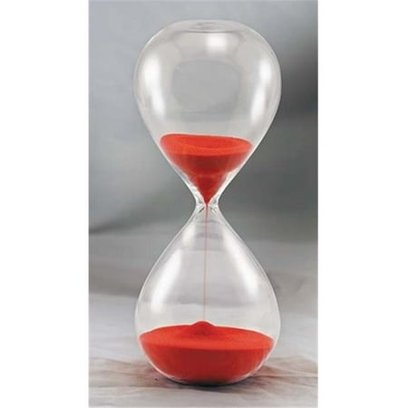 Tedco Toys 60102 30 Minutes Hourglass Red Sand