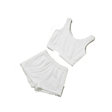Casual Solid Scoop Neck Short Sets Sleeveless White Plus Size Pajama Sets (Women s Plus)
Casual Solid Scoop Neck Short Sets Sleeveless White Plus Size Pajama Sets (Women s Plus)