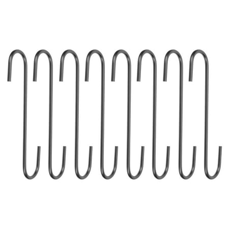 8Pcs Multipurpose Clothing Store Hooks S-Shape Hangers for Home Hanging Kitchen Hooks
8Pcs Multipurpose Clothing Store Hooks S-Shape Hangers for Home Hanging Kitchen Hooks