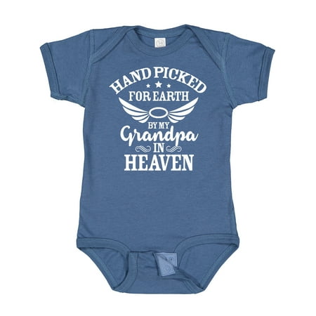 Inktastic Handpicked for Earth by My Grandpa in Heaven Angel Wings Gift Baby Boy or Baby Girl Bodysuit
Inktastic Handpicked for Earth by My Grandpa in Heaven Angel Wings Gift Baby Boy or Baby Girl Bodysuit